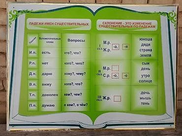 Спорт жана хобби: Набор учебных стендов по русской литературе и речеведению Состав — 9