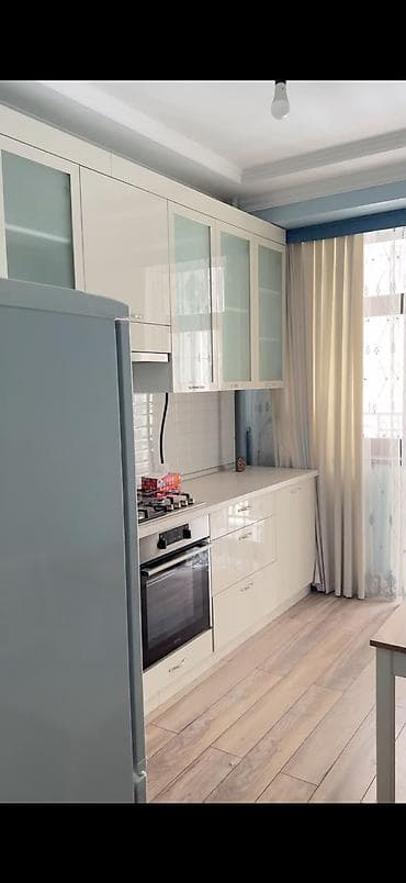 Батирлер: 1 бөлмө, 35 м², Ак-Кеме (эски аэропорт) Элитка, 3 кабат, Евро оңдоо — 3