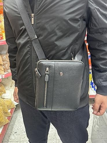 carhartt барсетка: Классическая сумка, Butun, Турция, Материал: Натуральная кожа, Регулируемый ремень, Мужские, Новый — 4