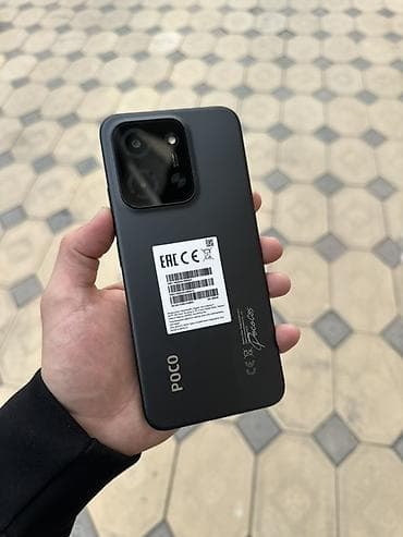 Poco C85, Б/у, 256 ГБ, цвет - Черный, 2 SIM