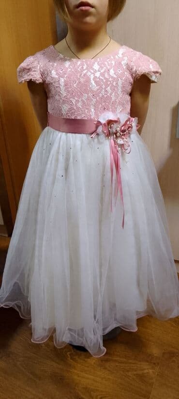 кыргызские национальные платья для девочек: Детское платье, Б/у — 1