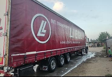 Прицеп, DAF, Тентованный, от 12 т, Б/у