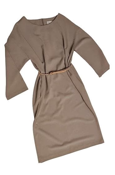 devit 3: Повседневное платье, Осень-весна, Длинная модель, Прямое, M — 2