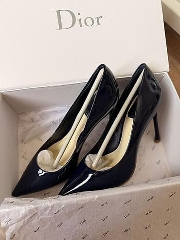 Женская обувь: Туфли, 36, Dior, Новый, цвет - Синий, Самовывоз, Платная доставка — 1