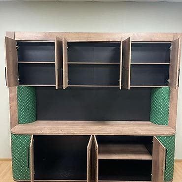 Пуфиктер: Кеңсе эмереги комплекти, Кресло, ДСП, түсү - Жашыл — 6