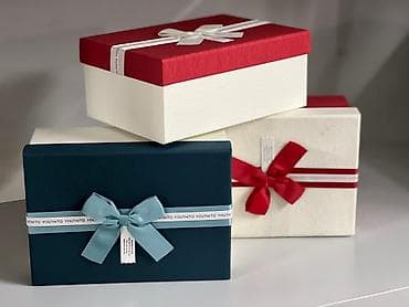 Коробки матрешки для подарка, внутри ещё две. ( большая, средняя