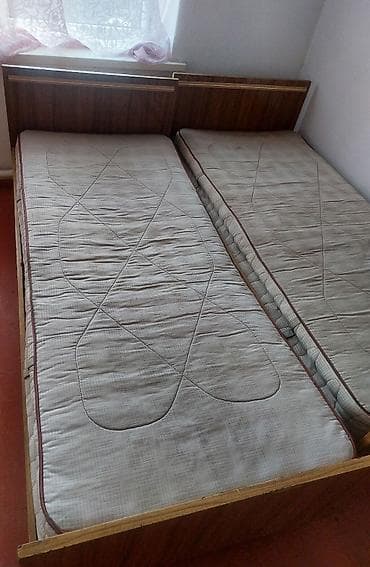 Кровать трансформер, Другой тип, Б/у, Двухстворчатая, С матрасом at lalafo.kg Кровать трансформер, Другой тип, Б/у, Двухстворчатая, С матрасом