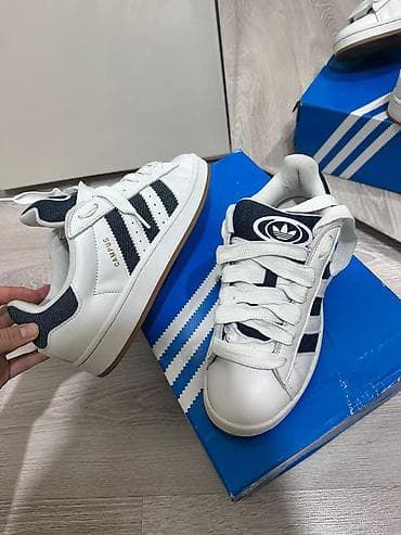 кампусы кроссовки: Мужские кроссовки, 39.5, 40, Adidas, Новый, цвет - Белый, Бесплатная доставка — 6