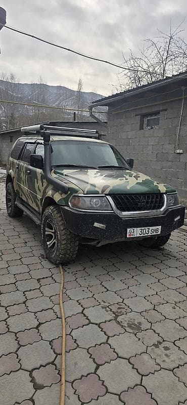 водный банан: Mitsubishi Pajero Sport: 2000 г., 3 л, Автомат, Газ, Внедорожник — 2