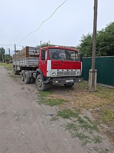 Тягач, Камаз, Тентованный