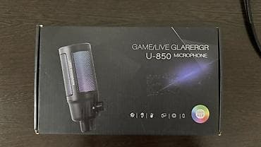USB-микрофон U-850 для стримов и игр с RGB‑подсветкой - Тип