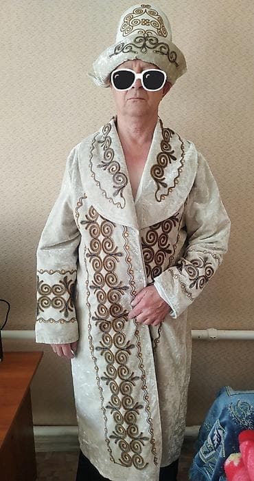 хиджаб бу: Новые мужские чапан и калпак. Цвет светло - бежевый Подойдёт на 48-54 — 4