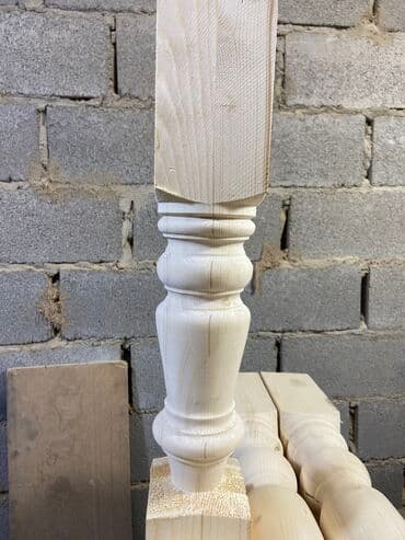 тиски тисы: Балясины на токарном станке
Карагач, орех сосна — 6