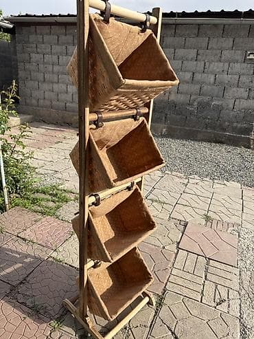 Полка для вещей и одежды, Б/у, Дерево, Самовывоз, Платная доставка