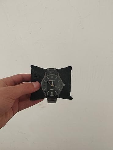 чачы casio: Наручные часы CURREN Quartz, классический минималистичный дизайн — 3