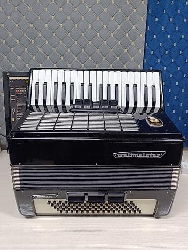 продаю аккардион: Аккордеондор сатылат.Привозной Кыргызстанда ойнолбогон.Weltmeister — 9