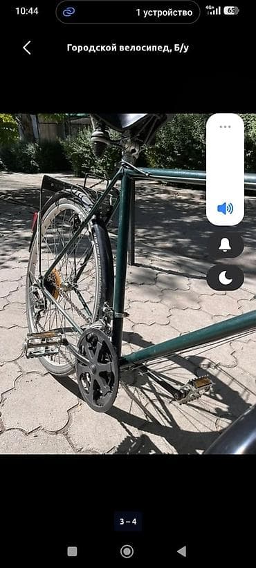 велик 24: Городской велосипед с классической стальной рамой (прямая геометрия) — 1