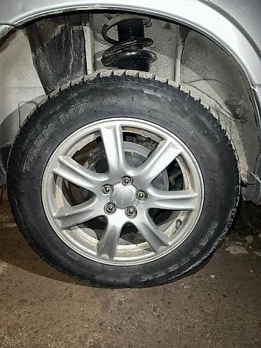 a 140: Колеса в сборе 215 / 60 / R 16, Зимняя шипованная, Б/у, Комплект, Легковые, Литые, отверстий - 5 — 3