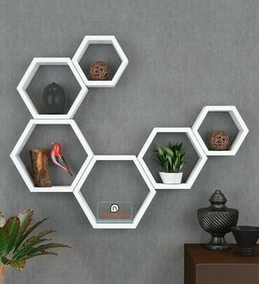 продаю полки для магазина: Полки в форме сот. На заказ. Звонить и писать на ватсап. Бишкек — 1