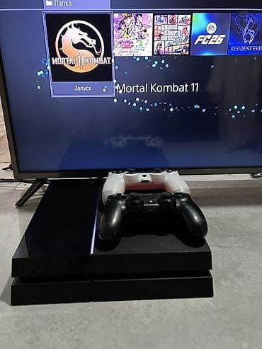 Продаю прошитую Playstation 4 Fat Память 500 gb / установлено 15 игр