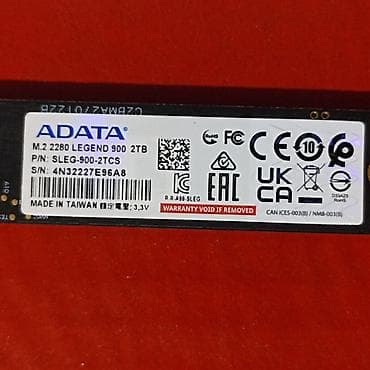 note: Накопитель для ПК, Б/у, ADATA, SSD, 2 ТБ, Для ПК — 3