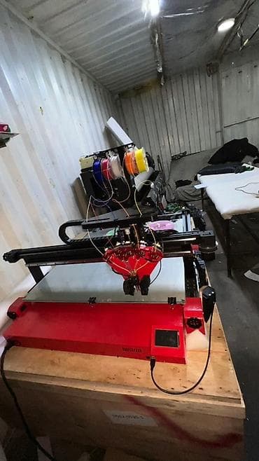 сканеры протяжный: 3D-принтер с большой областью печати и поддержкой нескольких катушек с — 3