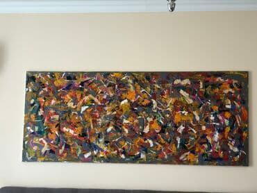 художники 20 века: Продаю масленную картину на холсте ручной работы, абстракт. На — 2