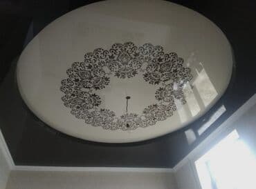 Натяжной потолок Глянцевое, Матовое, 3D потолки Монтаж, Гарантия, Демонтаж
