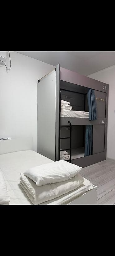 act bulding: Капсульные спальные места и двуспальная кровать в общей комнате - 2 — 4