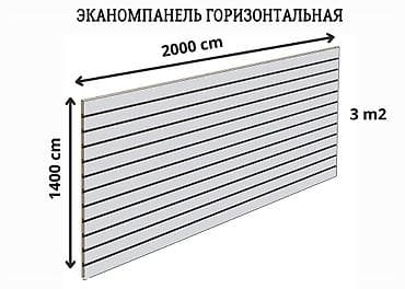 эконом панель: Эконом панель, 140 см* * 200 см*, Новый — 1