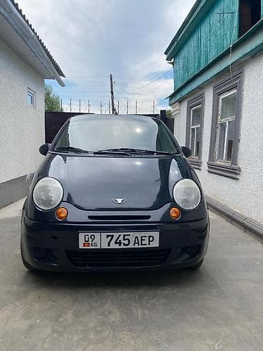 Унаа сатуу: Daewoo Matiz: 2012 г., 0.8 л, Кол менен иштөөчү, Бензин, Хетчбек — 1