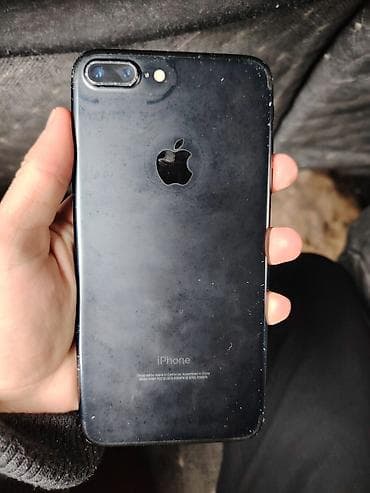 macbook retina: IPhone 7 Plus, Б/у, 128 ГБ, Черный, Защитное стекло, 81 % — 5