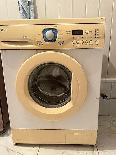 кройная машинка: Стиральная машина LG, загрузка 5 кг, фронтальная — 1