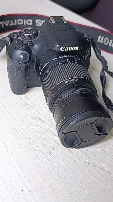 камера кыргызстана: Canon 600D. Фотоаппараты. Баары иштейт. Объектив жаңыга алмашкан. Эки — 8