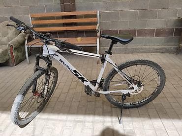 белый клык: Горный велосипед, Skillmax, Рама M (156 - 178 см), Алюминий, Б/у — 2
