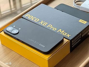 детская колонка с микрофоном: Poco X8 Pro Max, Б/у, 256 ГБ, цвет - Черный — 1