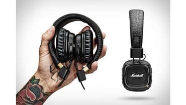 теплые наушники: Каптама, Marshall, Жаңы, Электр зымсыз (Bluetooth), Классикалык — 2