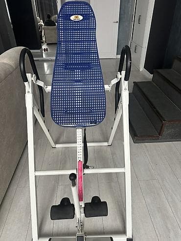 спортивные тренажеры: Инверсионный стол Aman-Sau.kz - Конструкция: прочная складная рама из — 2