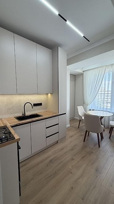 квартера ош: 2 комнаты, 63 м², Филармония Элитка, 5 этаж, Дизайнерский ремонт — 7