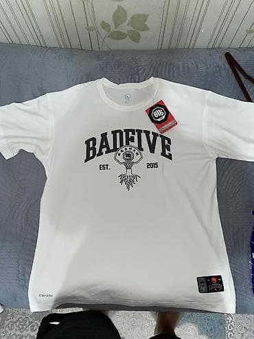 Мужская футболка, L, Anta, Новый, цвет - Белый, Самовывоз, Платная доставка at lalafo.kg Мужская футболка, L, Anta, Новый, цвет - Белый, Самовывоз, Платная доставка