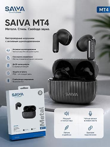 buds 3 pro: Беспроводные наушники SAIVA MT4 - Форм-фактор: TWS-вкладыши с — 1