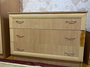 Эмерек: Уктоочу бөлмө гарнитуру, Шкаф, ДСП — 3