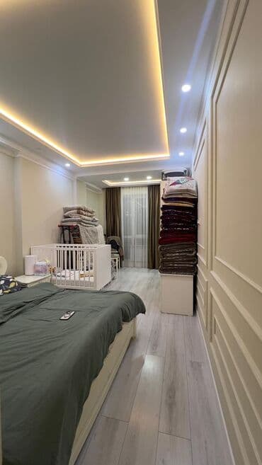 купить квартиру в строящемся доме в бишкеке: 2 комнаты, 50 м², Элитка, 4 этаж, Дизайнерский ремонт — 5