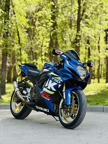 Мотоциклы: Спортбайк Suzuki, 750 куб. см, Бензин, Взрослый, Новый — 1