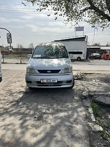 семейный авто: Nissan Serena: 2001 г., 2 л, Автомат, Бензин, Минивэн — 1