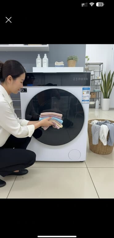 Стиральная машина Xiaomi, Новый, Автомат, 10 кг и более, Полноразмерная