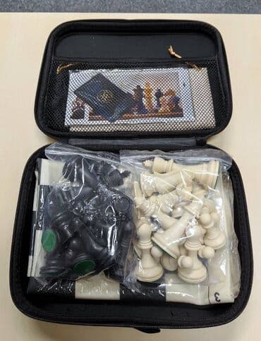 фигуры для шахмат: Шахматы Стаутон турнирные Король 9.5см Королева 8см Вес около 2кг — 18