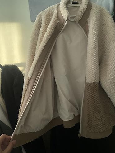 tech fleese: Тёплая женская флисовая куртка-шерпа - Материал: густой «шёрстяной» — 4