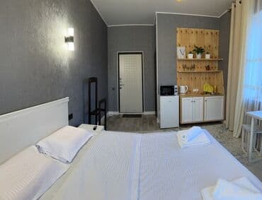 1 ком кв в бишкеке продажа: 1 комната, Душевая кабина, Постельное белье, Парковка — 1