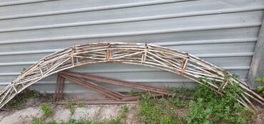 закройный стол бу: Фермы количества 5 шт. длина 5 метров толсто стеные трубы ценна — 2